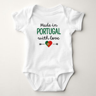 Body Para Bebê Feito em Portugal com Amor