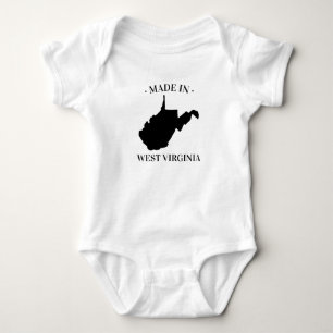 Body Para Bebê Feito em West Virginia WV Baby Bodycase