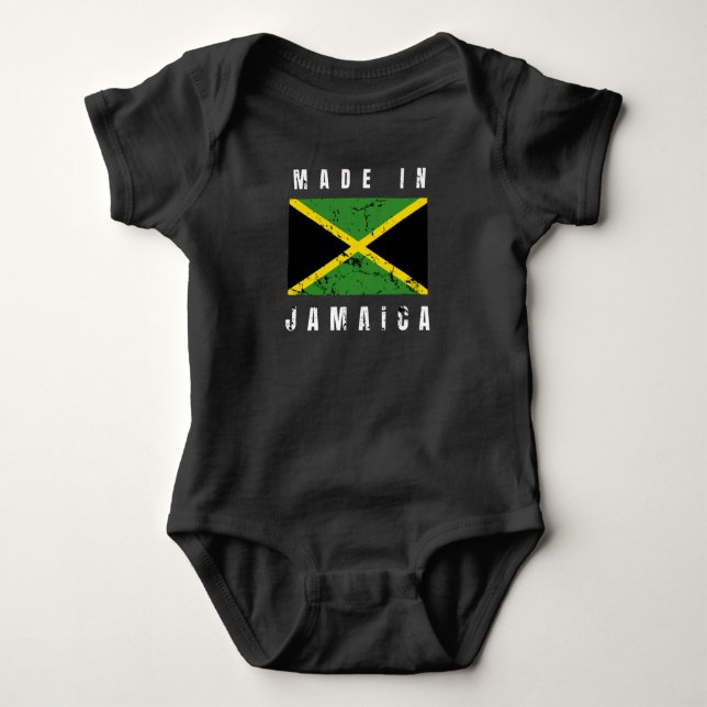 Body Para Bebê feito na jamaica (Frente)
