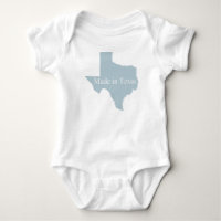 Feito no Texas Blue Criança Creeper Romper