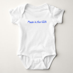 Body Para Bebê Feito nos EUA