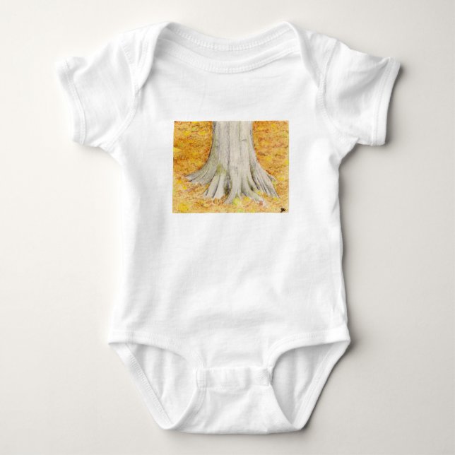 Body Para Bebê Feixe de Fecho (Frente)