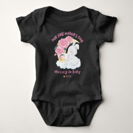 Body Para Bebê Feliz 1º Dia das Mães Baby Bodysuit
