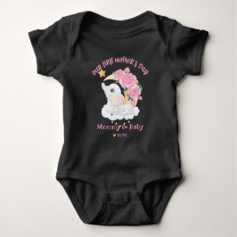 Body Para Bebê Feliz 1º Dia das Mães Baby Bodysuit