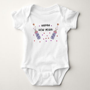 Body Para Bebê Feliz ano novo