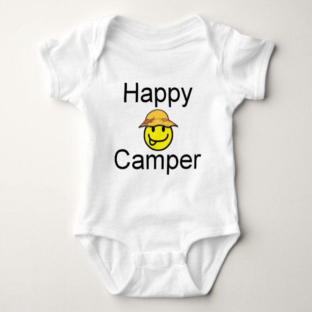 Body Para Bebê Feliz Camper (Frente)