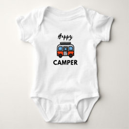 Body Para Bebê Feliz Camper para aqueles que adoram acampar
