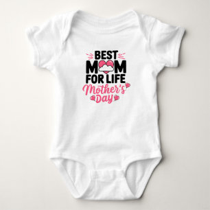 Body Para Bebê Feliz Dia das Mães