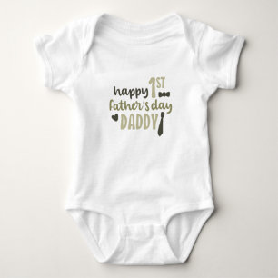 Body Para Bebê Feliz Dia de os pais Pai Baby Bodysuit