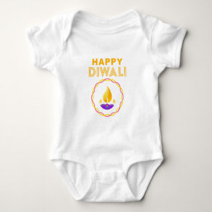 Body Para Bebê Feliz Diwali