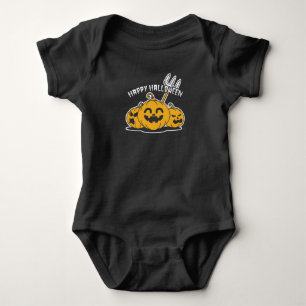 Body Para Bebê Feliz Halloween Pumpkin