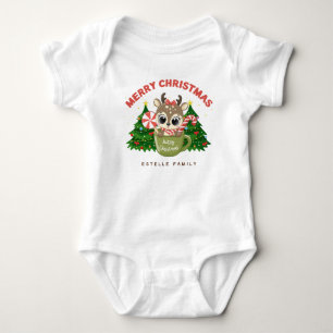 Body Para Bebê Feliz Natal