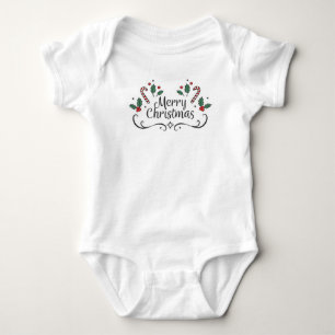 Body Para Bebê Feliz Natal