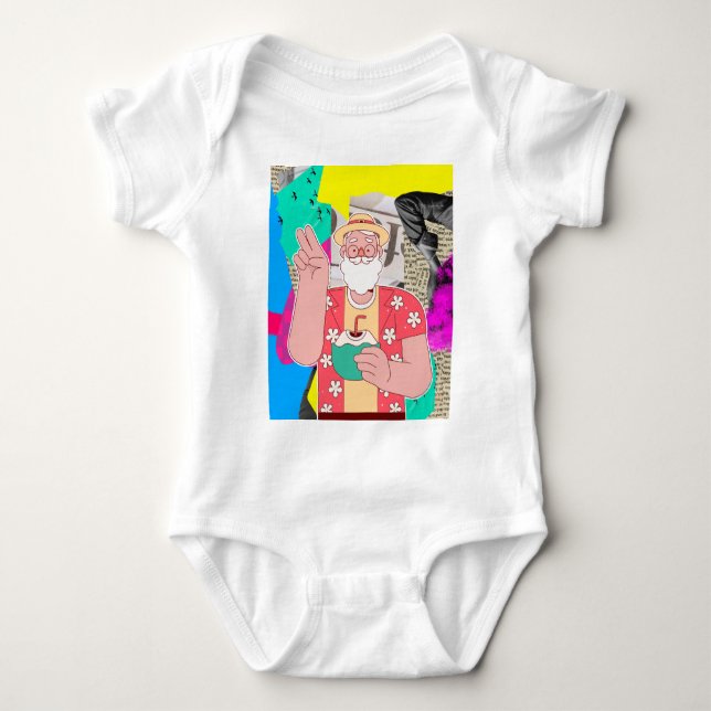 Body Para Bebê Feliz Natal 2024 (Frente)