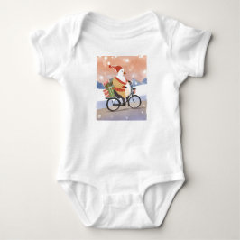 Body Para Bebê Feliz natal ganso