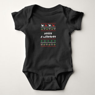 Body Para Bebê Feliz Natal - Língua de Sinais Americana I