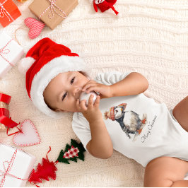 Body Para Bebê Feliz Puffin, personalizado