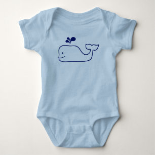 BODY PARA BEBÊ FELIZ TECNOLOGIA DE BEBÊ DE BALEIAS
