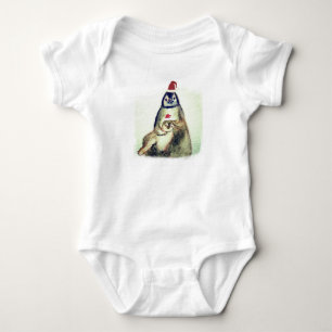Body Para Bebê Felizes Feriados, Pinguins Bebê Roupa