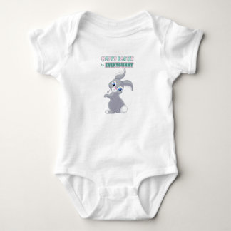 Body Para Bebê Felz pascoa Cada Bebê Coelhinho