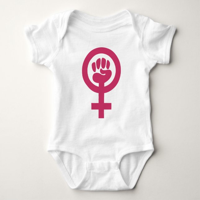 Body Para Bebê Feminismo Pela Vantagem (Frente)