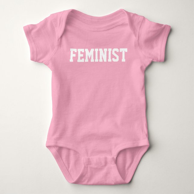 Body Para Bebê Feminista (Frente)