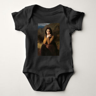 Body Para Bebê Femme Mignonne de Jovem Mulher por Bouguereau