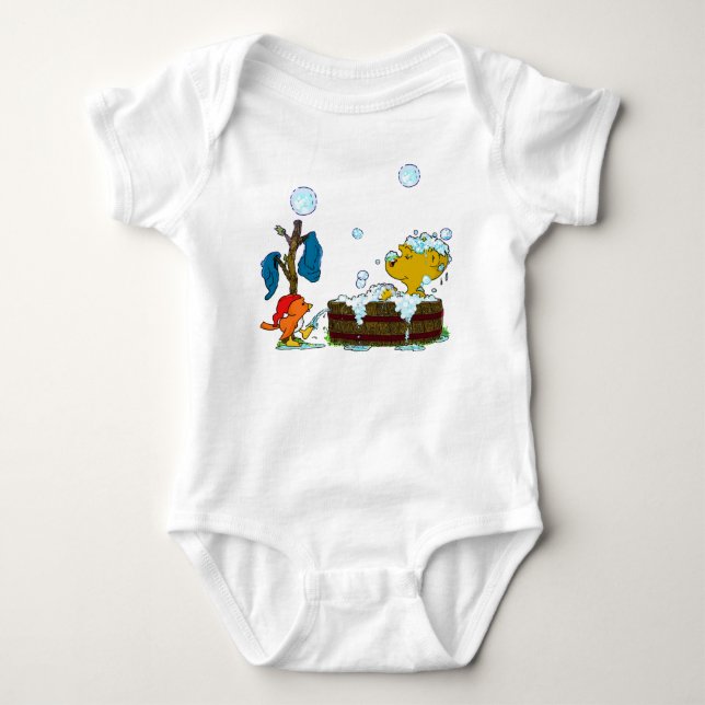 Body Para Bebê Ferald's Bubble Bath (Frente)