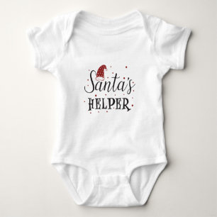 Body Para Bebê feriado bonitinho santas