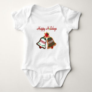 Body Para Bebê Feriados Felizes Festas de Natal