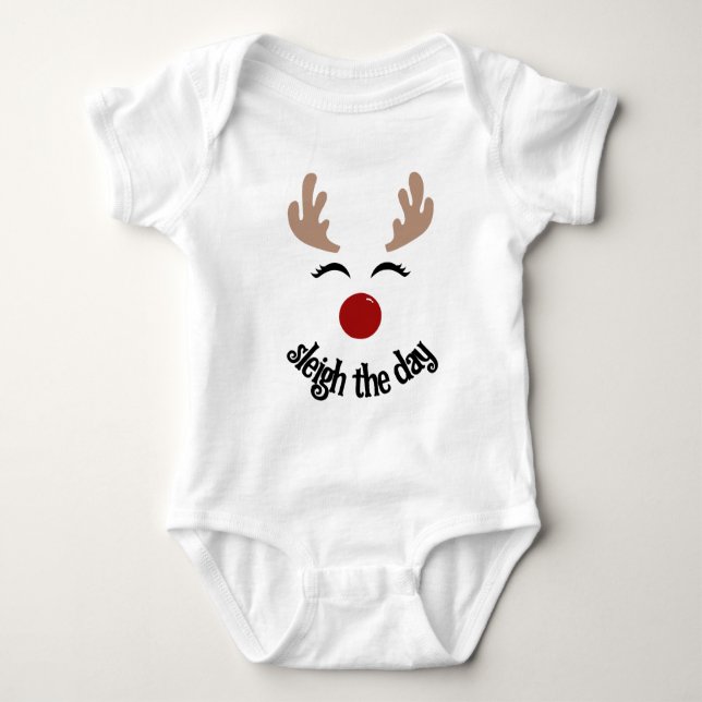 BODY PARA BEBÊ FERIAY REINDEER BABY SUIT (Frente)