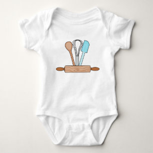 Body Para Bebê Ferramentas para padeiros