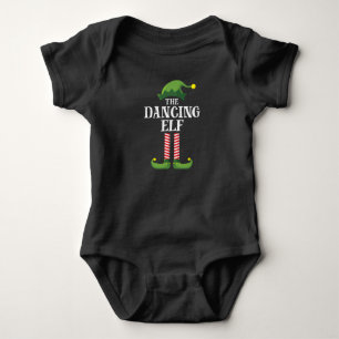 Body Para Bebê Festa de Natal do Grupo Elf Matching Family