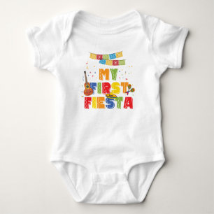 Body Para Bebê Fiesta Birthday One-Piece Bodycase