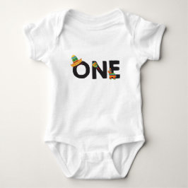 Body Para Bebê Fiesta First Birthday Outfit