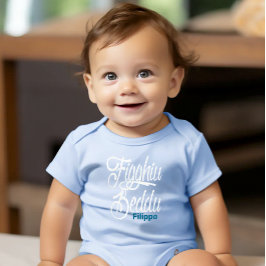 Body Para Bebê Figghiu Beddu Baby Bodysuit