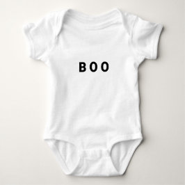 Body Para Bebê Figurino do Bebê do Halloween: Boo Um Pedaço