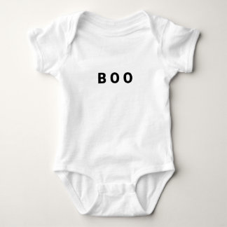 Body Para Bebê Figurino do Bebê do Halloween: Boo Um Pedaço