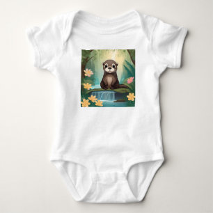 Body Para Bebê Filha De Branca,