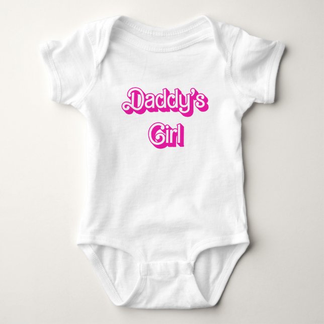 Body Para Bebê Filha do Papai (Frente)