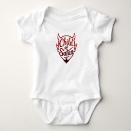 Body Para Bebê Filho de Satã