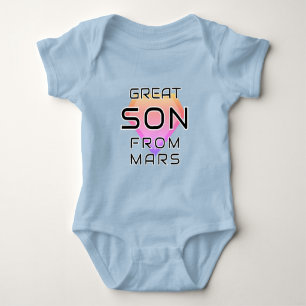 Body Para Bebê Filho excelente De Marte