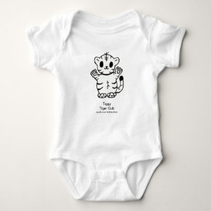 Body Para Bebê Filhote de Tigre Tiggy