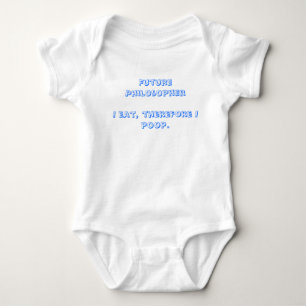BODY PARA BEBÊ FILÓSOFO FUTURO