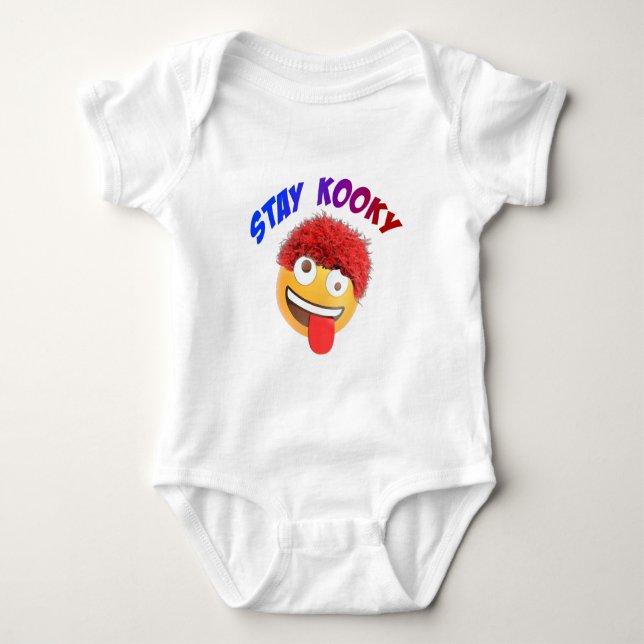 Body Para Bebê Fique Kooky (Frente)