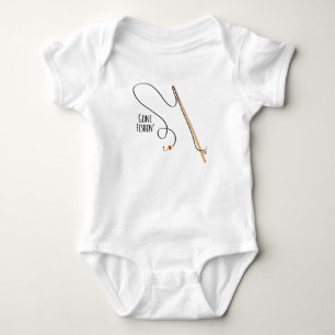 Body Para Bebê Fishin ido