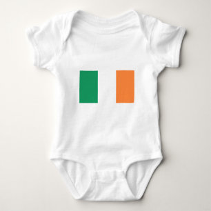 Body Para Bebê Flag da Irlanda (bratach na hÉireann) - Irish Fla