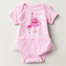 Flamingo Baby Tutu Bodô