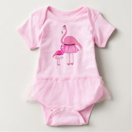 Body Para Bebê Flamingo Baby Tutu Bodô