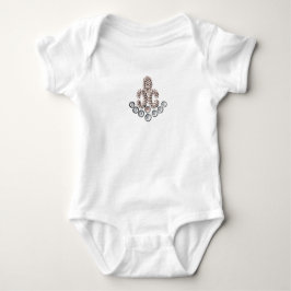 Body Para Bebê Fleur De Lis